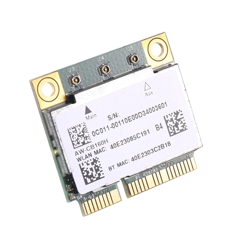 802.11 AC 1300Mbps WIFI Bevielio ryšio WIFI, BT 4.0 Mini PCI-E Kortelė Azurewave BCM94360HMB WIFI Kortelės