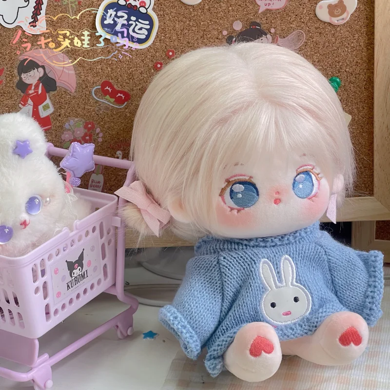 20cm Baby Doll su plaukų Pliušinis Lėlės Žaislas Lėlės Priedai mūsų kartos Korėjos Kpop EXO idol Lėlės, žaislai, Dovanos