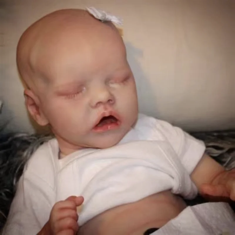 Bebe Atgimė Tapybos Rinkinys Su Venų Dvyniai Yra Atgimsta Kūdikiams Formų Nesurinkti 17 Colių Reborn Baby Doll Žaislas Vaikams Mergina Dovana