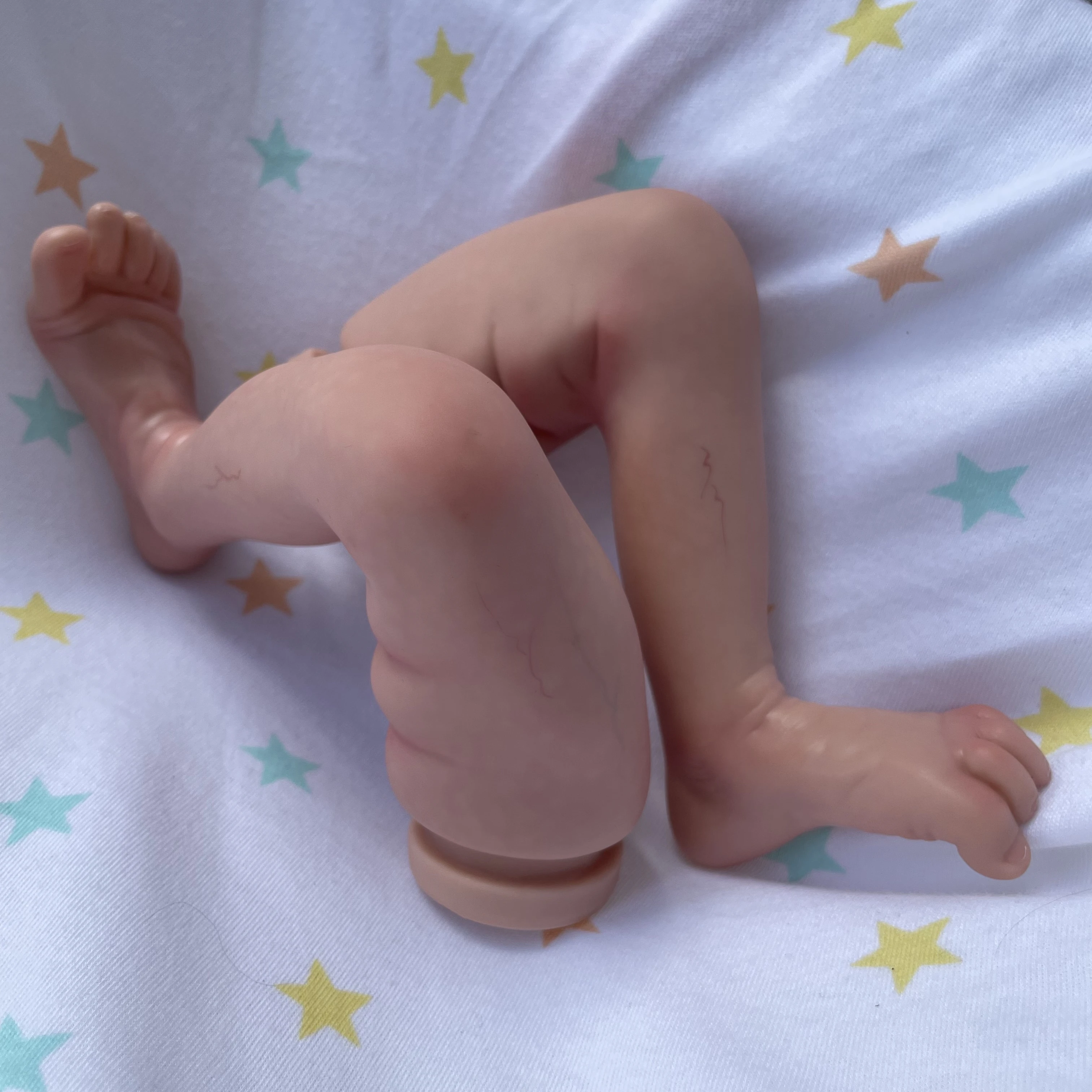 Bebe Atgimė Tapybos Rinkinys Su Venų Dvyniai Yra Atgimsta Kūdikiams Formų Nesurinkti 17 Colių Reborn Baby Doll Žaislas Vaikams Mergina Dovana