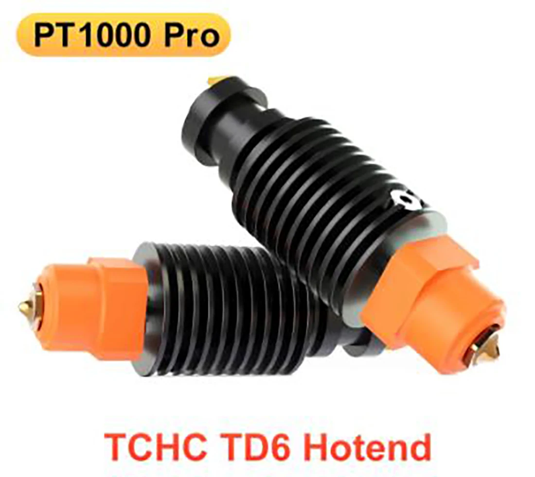 TCHC TD6 PT1000 Hotend Built-in PT1000 Thermistor Už CHC TD6 V6 HOTEND DDE DDB Tiesiogine Pavara arba Išvyniojamų DDB EXTRDUER
