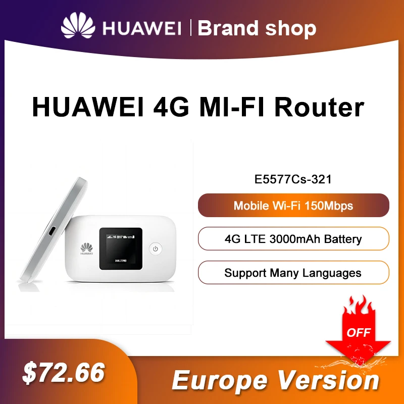 Atrakinta Huawei E5577 4g Lte Cat4 E5577cs-321 Mobile Hotspot Belaidžio Maršrutizatoriaus Wifi Huawei E5577Bs-937 Baterija 1500mAh 3/4g Router